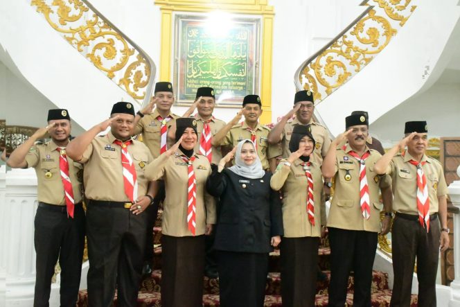 
					Bupati Kasmarni Terima Audiensi Kwarcab Pramuka Bengkalis, Jadwalkan Pelantikan Pengurus pada 12 Mei Mendatang