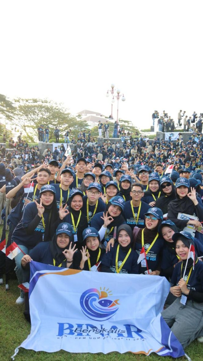 
					Mengikuti Penerjunan Mahasiswa di Lapangan Pancasila, Tim KKN-PPM UGM Binar Bengkalis Siap Mengabdi di Kecamatan Bantan